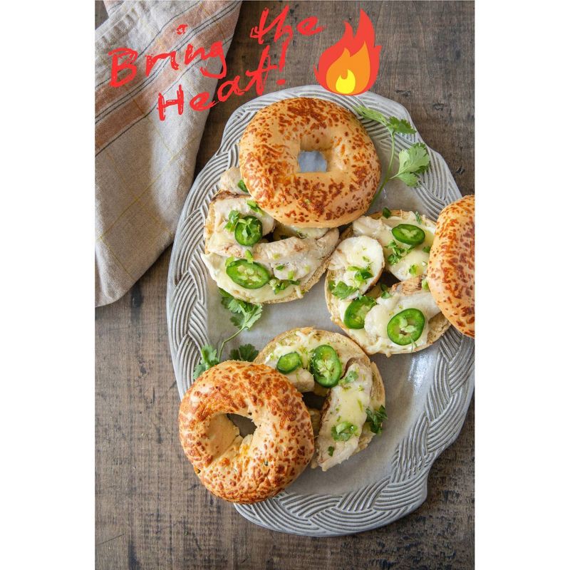 slide 3 of 5, Seattle International Baking Company Seattle International Jalapeno Cheddar Bagel, 1 ct