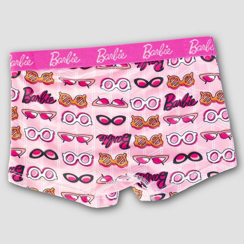 slide 5 of 5, Girls' Barbie 4pk Underwear - 8, 4 ct