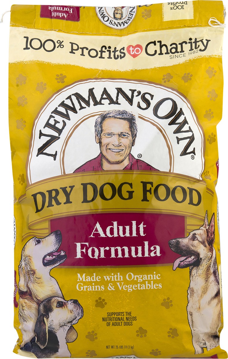 slide 2 of 10, Newman's Own Dry Dog Food 25.0 lb, 25 lb