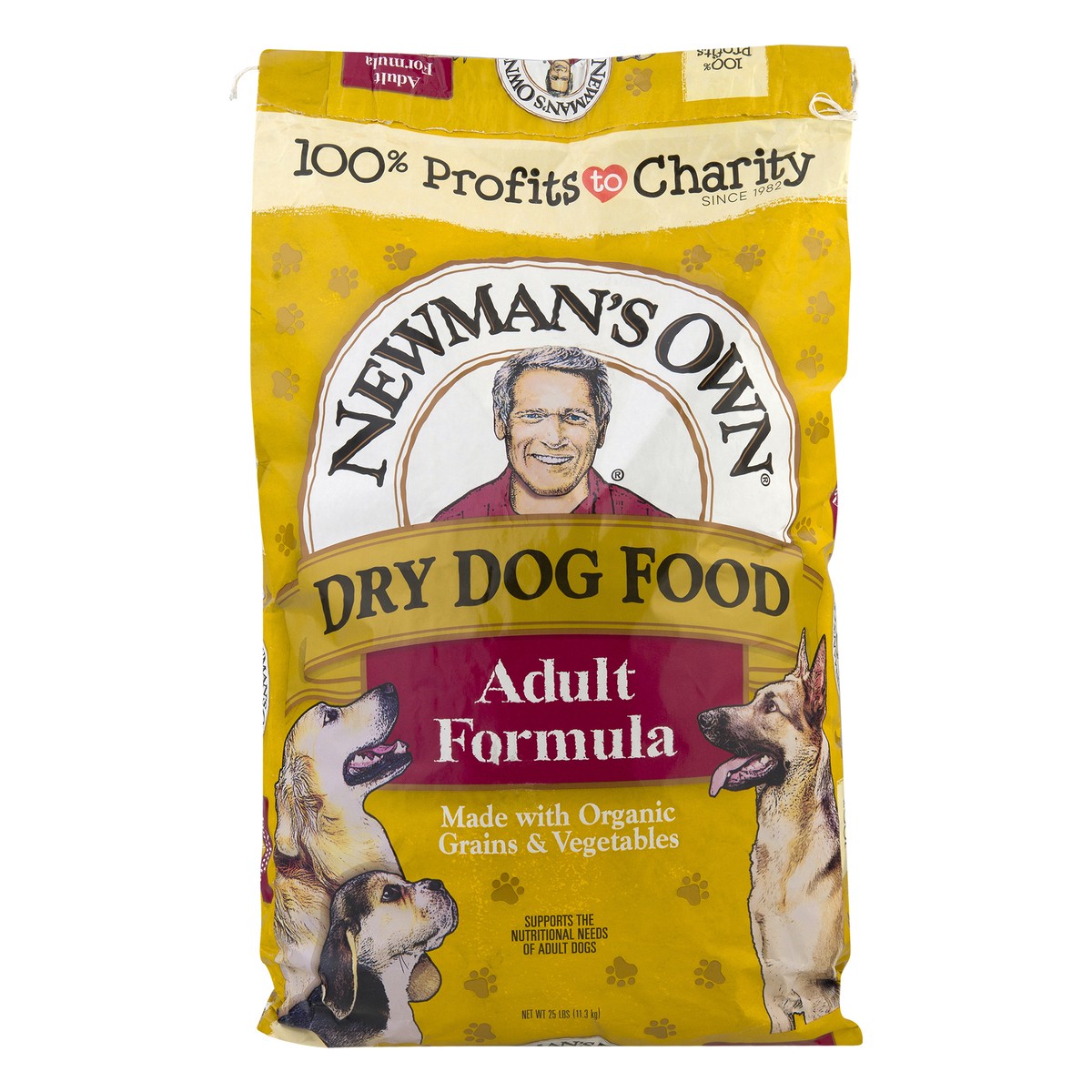 slide 10 of 10, Newman's Own Dry Dog Food 25.0 lb, 25 lb