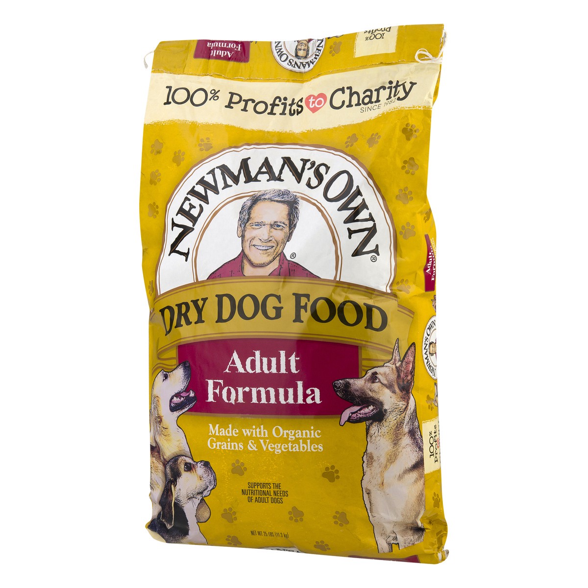 slide 1 of 10, Newman's Own Dry Dog Food 25.0 lb, 25 lb