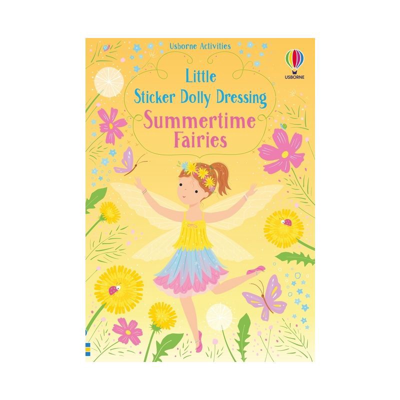slide 1 of 1, Usborne Books Little Sticker Dolly Dressing Summertime Fairies - by Fiona Watt (Paperback), 1 ct
