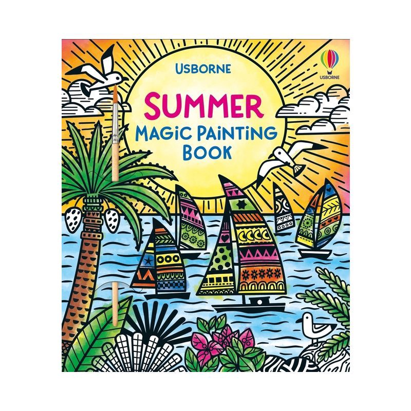 slide 1 of 1, Usborne Books Summer Magic Painting Book - (Magic Painting Books) by Lizzie Cope (Paperback), 1 ct
