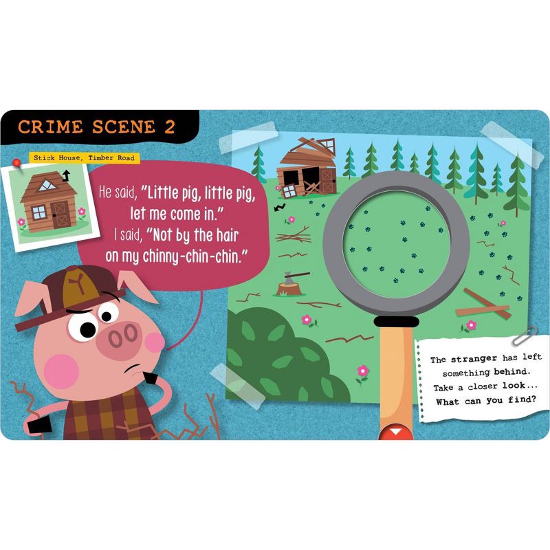 slide 2 of 2, Make Believe Ideas True Crime Fairy Tales the Three Little Pigs - by Alexander Cox (Board Book), 1 ct