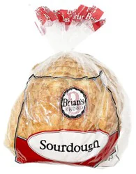 Brians Bread Sourdough Round Sliced - 24 Oz