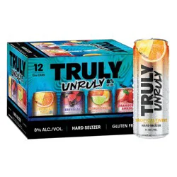 Truly Spiked & Sparkling Truly Unruly Variety Pack - 12pk/12 fl oz Cans