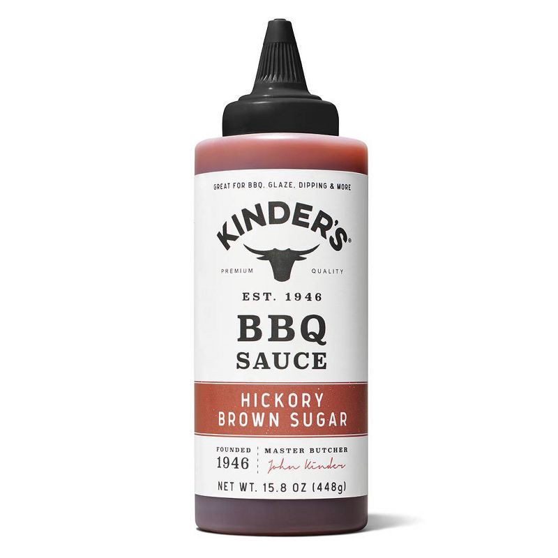 slide 1 of 4, Kinder's Hickory Brown Sugar BBQ Sauce - 15.8oz, 15.8 oz