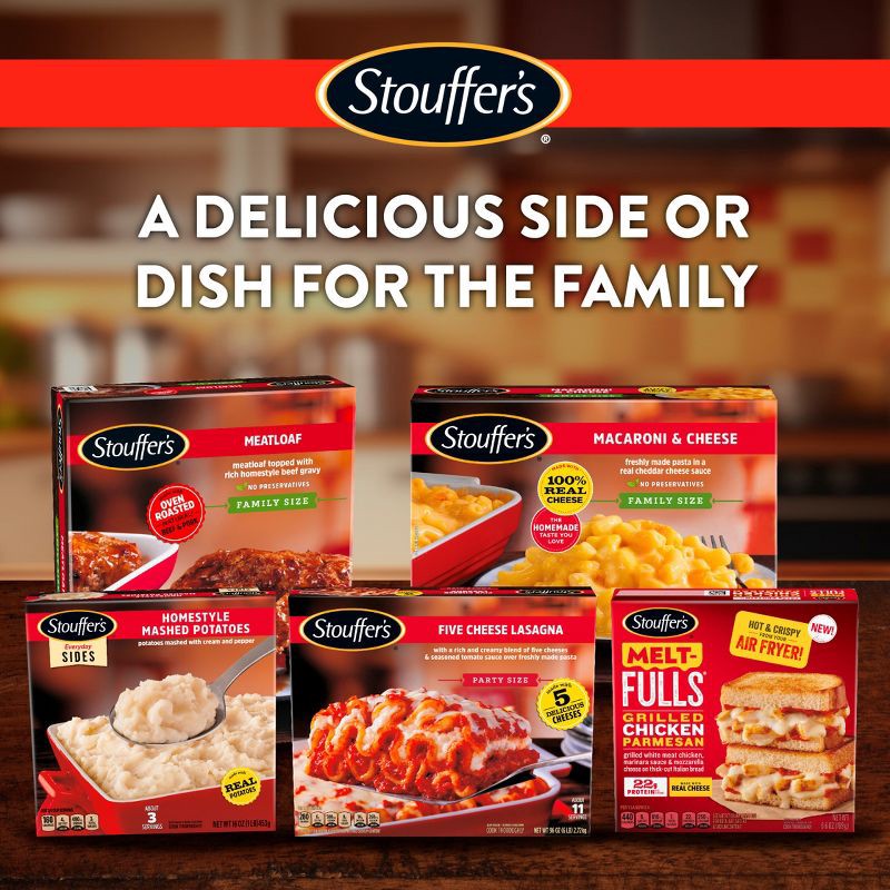 slide 5 of 8, Stouffer's Sandwich Melt Fulls Grilled Chicken Parmesan Frozen Lunch Meal - 6.6oz, 6.6 oz