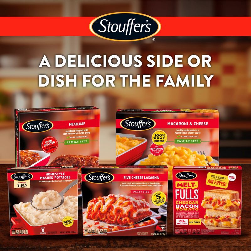 slide 6 of 10, Stouffer's Sandwich Melt-Fulls Cheddar Bacon Tomato Frozen Lunch Meal - 6.6oz, 6.6 oz