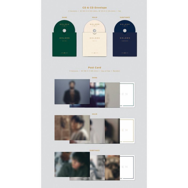 slide 4 of 5, Universal Music Group Jung Kook (BTS) - GOLDEN (Target Exclusive, CD), 1 ct