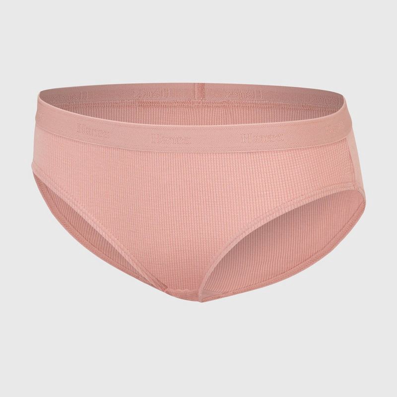 slide 2 of 7, Hanes Originals Girls' 5pk SuperSoft Bikini Underwear 10, 5 ct