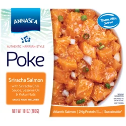 Annasea Sriracha Salmon Poke 10 oz