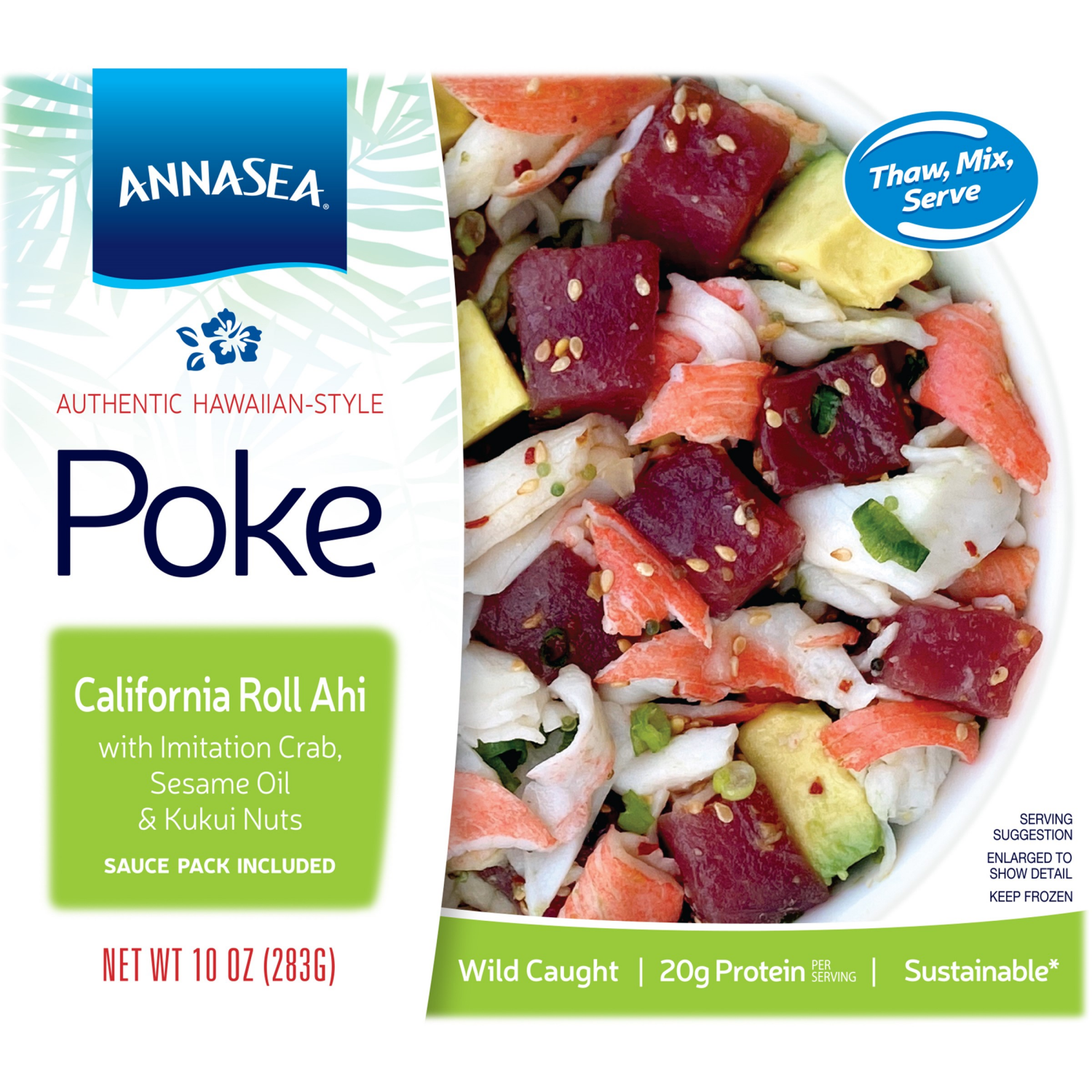slide 1 of 1, Annasea California Roll Poke 10Oz, 10 oz