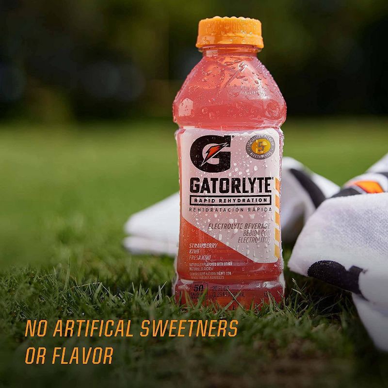 slide 4 of 6, Gatorade RTD Gatorlyte Glacier Freeze Sports Drink - 20 fl oz Bottle, 20 fl oz