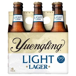 Yuengling Lager Light Beer 6 - 12 fl oz Bottles
