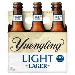 Yuengling Lager Light Beer 6 - 12 fl oz Bottles