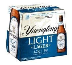 Yuengling Light Lager Beer 12 - 12 fl oz Bottles
