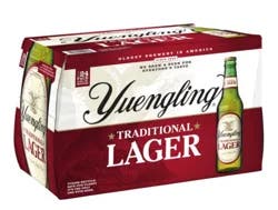 Yuengling Traditional Lager Beer 24 - 12 fl oz Bottles