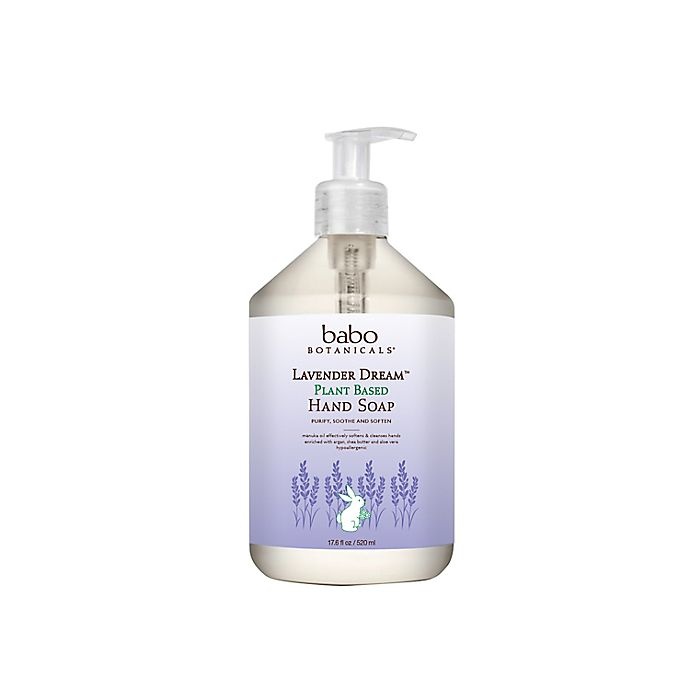 slide 1 of 2, Babo Botanicals Lavender Dream Hand Soap, 17.6 oz