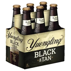 Yuengling Black & Tan Beer 6 - 12 fl oz Bottles