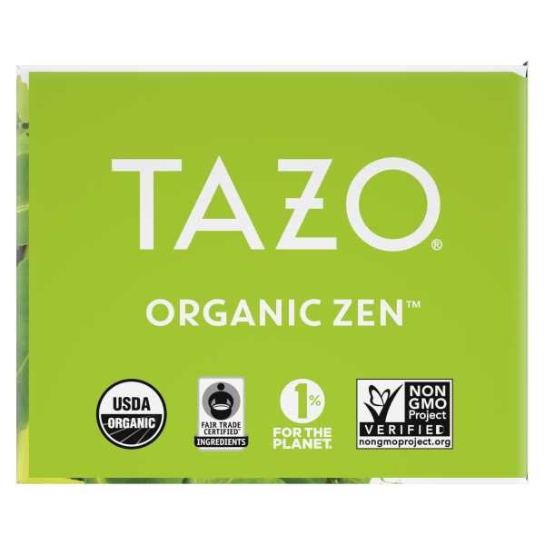 slide 16 of 16, TAZO TB ORG FT Organic Zen 6 16ct, 16 ct