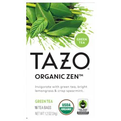 TAZO TB ORG FT Organic Zen 6 16ct