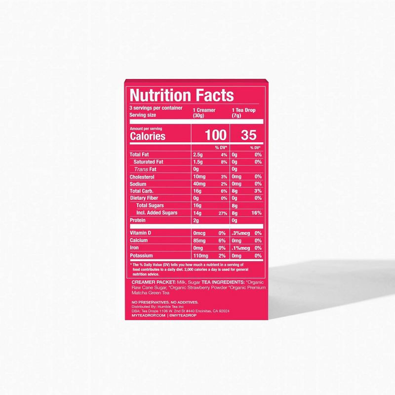 slide 5 of 16, Tea Drops Strawberry Matcha Latte Kit - 3.91oz, 3.91 oz