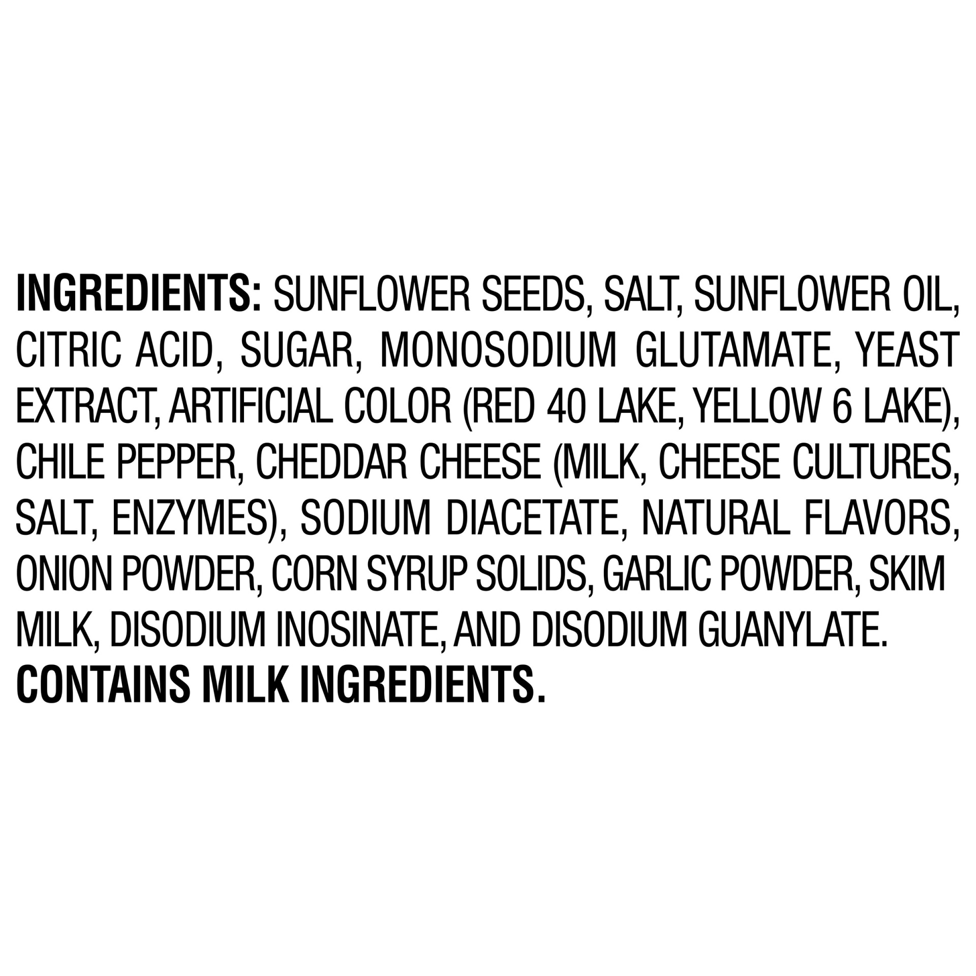 FritoLay Extra Long Flamin' Hot Limon Flavored Sunflower Seeds 3.75 oz