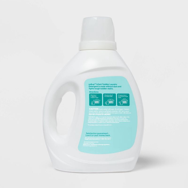 slide 3 of 3, Infant Toddler Liquid Laundry Detergent 58 Loads - 92 fl oz - up&up™, 92 fl oz