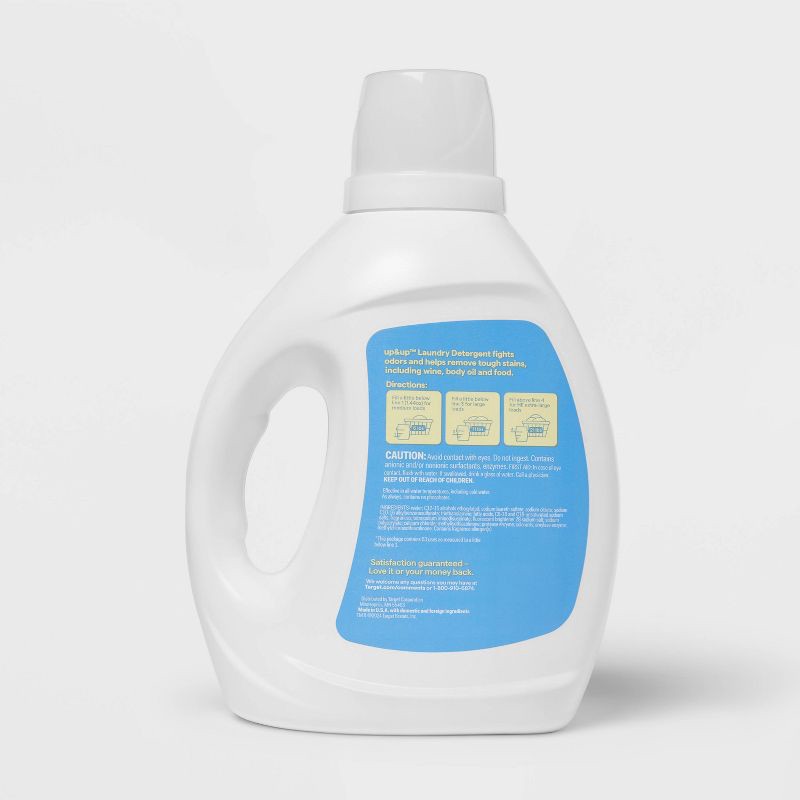 slide 3 of 3, Fresh Linen Liquid Laundry Detergent 63 Loads - 92 fl oz - up&up™, 92 fl oz