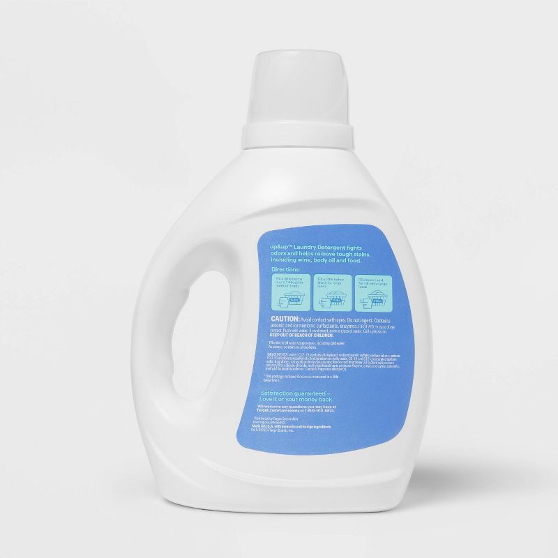slide 3 of 3, Lavender Bloom Liquid Laundry Detergent 63 Loads - 92 fl oz - up&up™, 92 fl oz