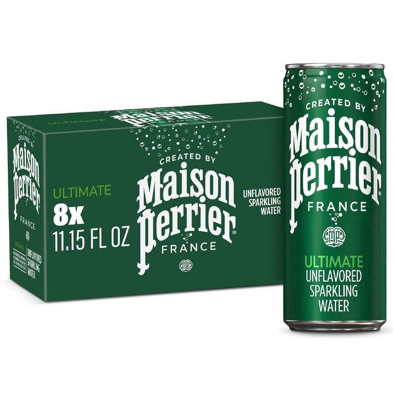 slide 1 of 8, Maison Perrier Sparkling Water - 8pk/11.15 fl oz Cans, 8 ct, 11.15 fl oz