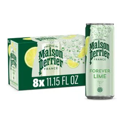 Maison Perrier Lime Sparkling Water - 8pk/11.15 fl oz Cans