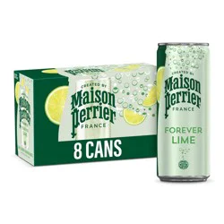 Maison Perrier Lime Sparkling Water - 8pk/11.15 fl oz Cans