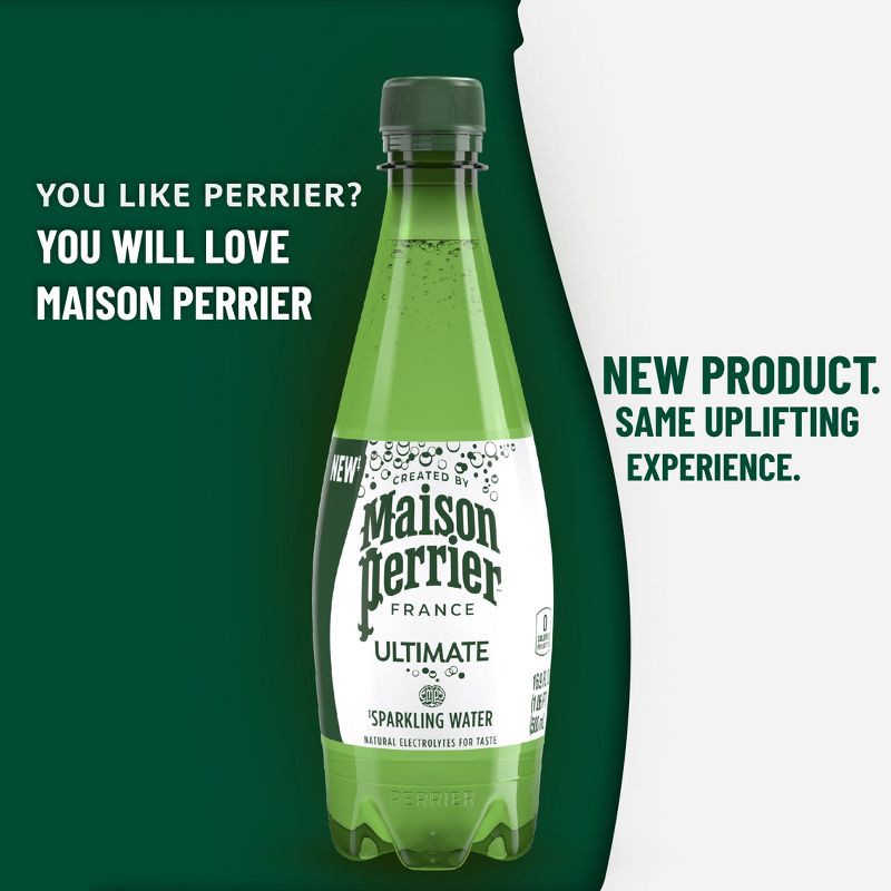 slide 10 of 10, Maison Perrier Unflavored Sparkling Water - 6pk/16.9 fl oz Bottles, 6 ct; 16.9 fl oz