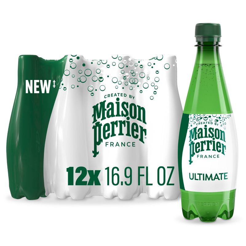 slide 9 of 10, Maison Perrier Unflavored Sparkling Water - 12pk/16.9 fl oz Bottles, 12 ct; 16.9 fl oz