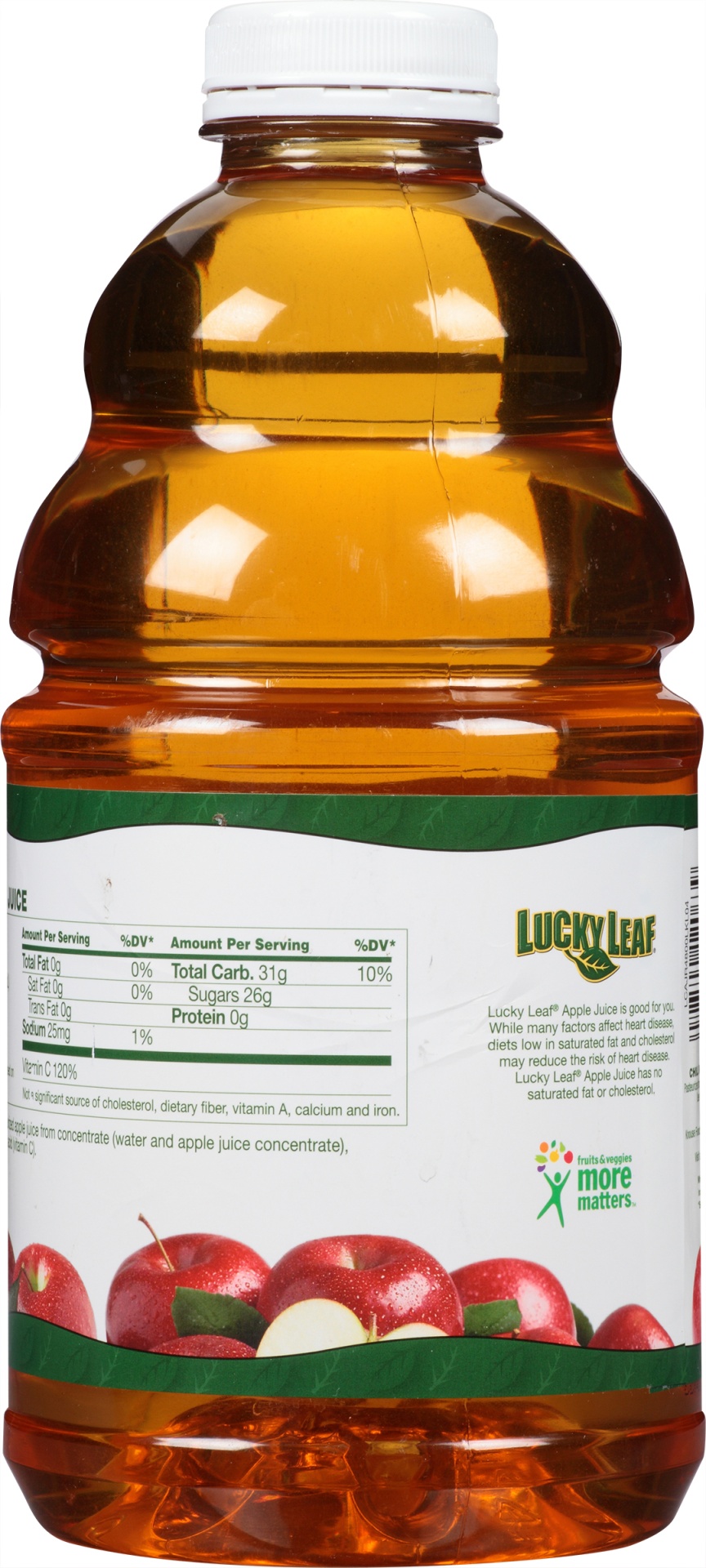 slide 5 of 6, Lucky Leaf Apple Juice - 48 oz, 48 oz