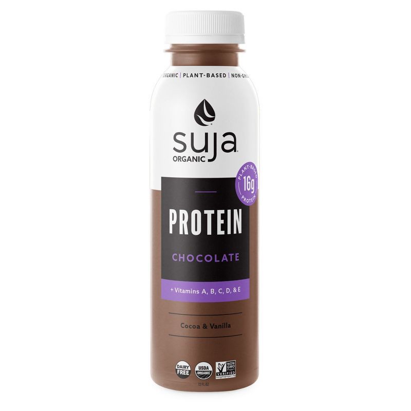 slide 1 of 1, Suja Organic Protein Shake Chocolate Protein Drink - 12 fl oz Bottle, 12 fl oz