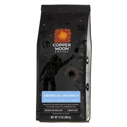 Copper Moon Coffee Tropical Coconut Ground, Medium Roast