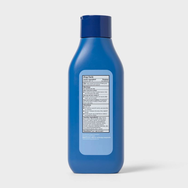 slide 3 of 3, 2-in-1 Dandruff Shampoo/Conditioner with Pyrithione Zinc - 22oz - up&up™, 22 oz