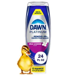 Dawn Platinum Ez Squeeze Dishwashing Liquid - Wild Jasmine - 24.3 fl oz
