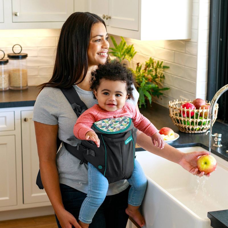 slide 3 of 4, Infantino Swift Classic Baby Carrier With Pocket - Gray, 1 ct