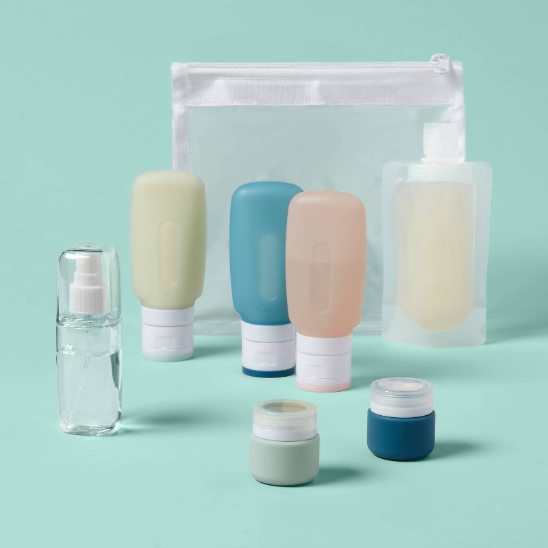 slide 2 of 3, Travel Container Set - up&up™, 1 ct