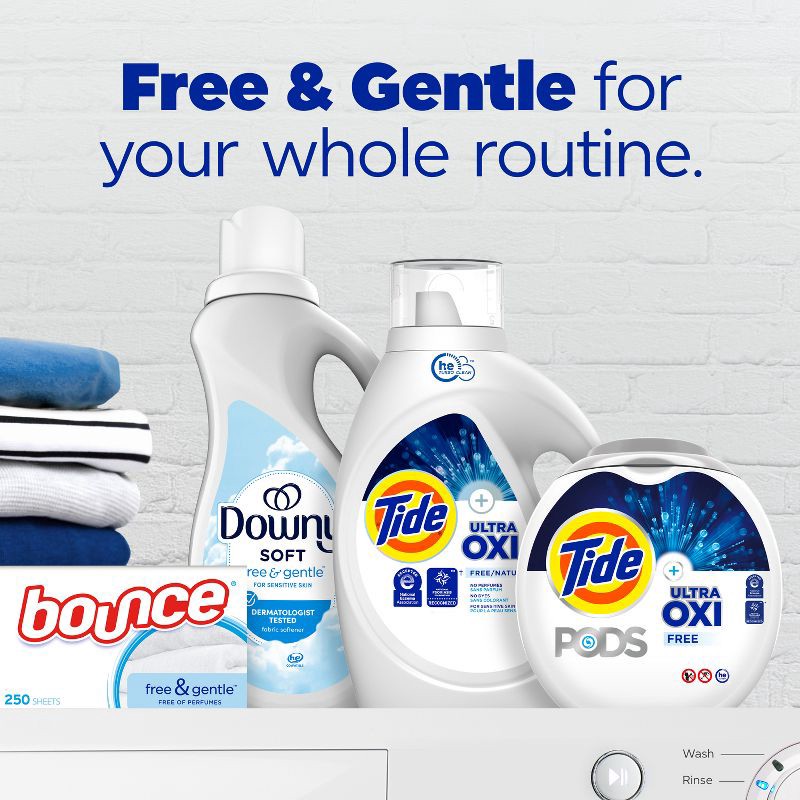 slide 9 of 9, Tide Free Ultra Oxi Liquid Laundry Detergent - 84 fl oz, 84 fl oz