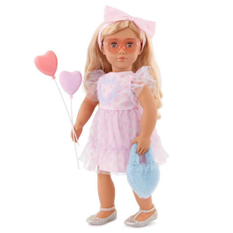 slide 2 of 5, Our Generation All Heart Party Dress Outfit for 18" Dolls, 1 ct