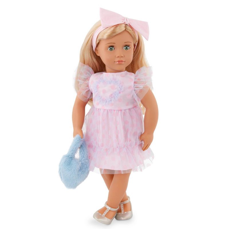 slide 3 of 5, Our Generation All Heart Party Dress Outfit for 18" Dolls, 1 ct
