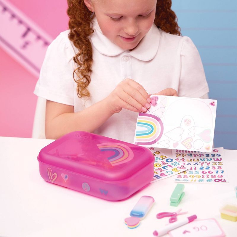 slide 2 of 8, Our Generation Love to Learn School Supplies Accessory Set for 18" Dolls: Includes Pencil, Marker, Scissors, 27 Pieces, 1 ct