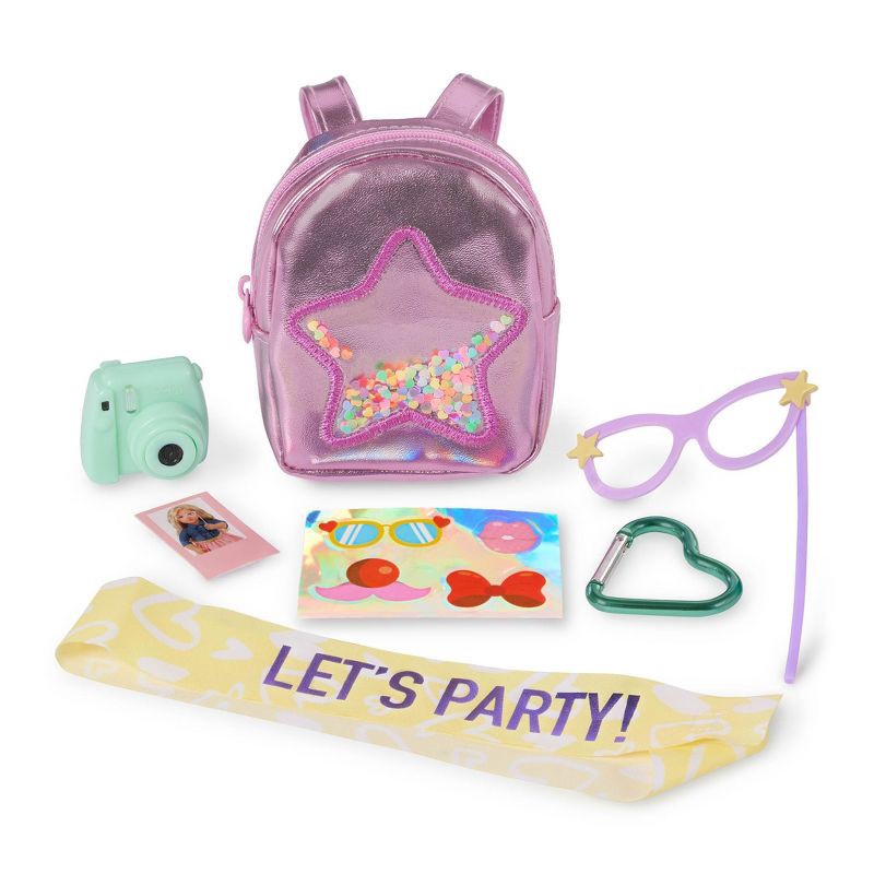 slide 7 of 14, Our Generation Surprise Backpack Party Series – 1 of 6 Collectible School Bags Accessories for 18'' Dolls, 1 ct