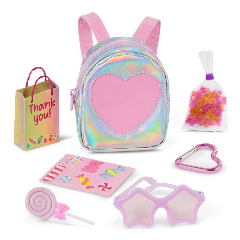 slide 8 of 14, Our Generation Surprise Backpack Party Series – 1 of 6 Collectible School Bags Accessories for 18'' Dolls, 1 ct