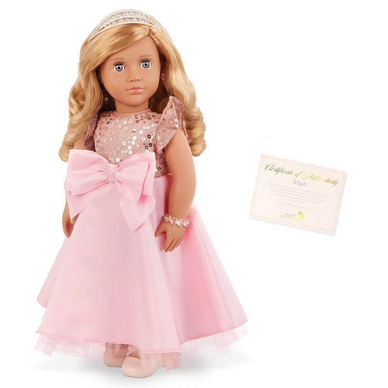 slide 1 of 5, Our Generation Allyn 18" Special Edition 30th Anniversary Collectible Doll, 1 ct